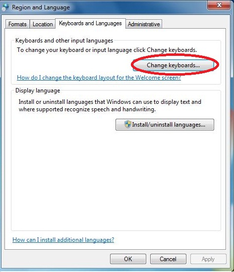 3 Display language bar at logon screen in windows 7