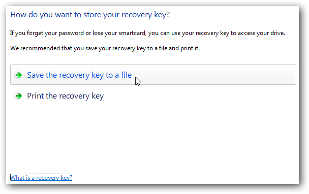 3key BitLocker in Windows 7