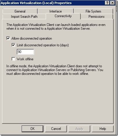 clip image00212 thumb1 Configuration settings of App V Desktop Client and Troubleshooting Steps