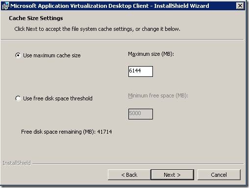 clip image00214 thumb Installation of Microsoft Application Virtualization(4.6) Desktop Client