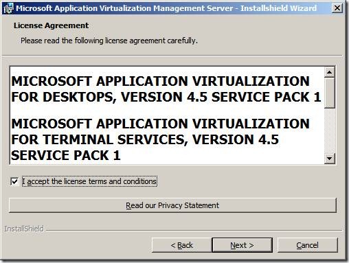 clip image004 thumb Installation of App V 4.6 Management Server in Windows Server 2008