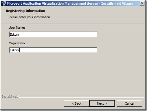 clip image006 thumb Installation of App V 4.6 Management Server in Windows Server 2008