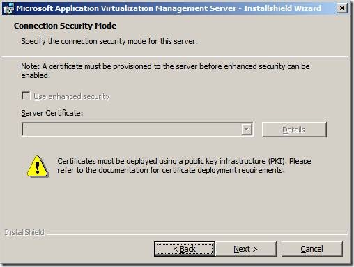clip image016 thumb Installation of App V 4.6 Management Server in Windows Server 2008