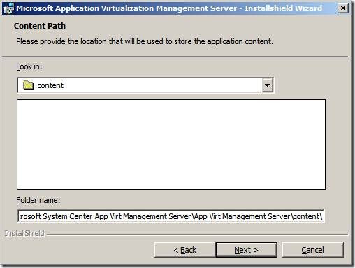 clip image024 thumb Installation of App V 4.6 Management Server in Windows Server 2008