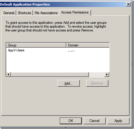 image thumb Configuration of App V 4.6 Management Server in windows Server 2008