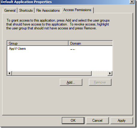 image thumb1 Installation of Microsoft Application Virtualization(4.6) Desktop Client
