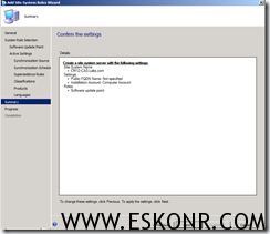 image thumb16 Installation of Software Update Role in SCCM 2012