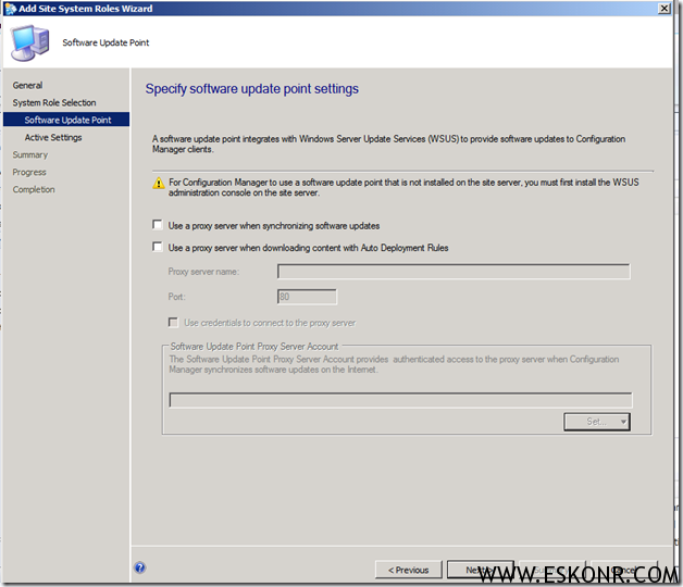 image thumb8 Installation of Software Update Role in SCCM 2012