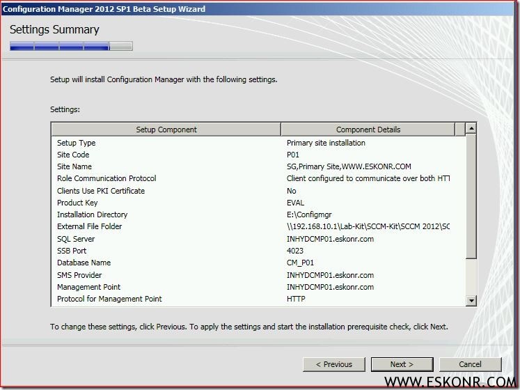 SCCM 2012 Primary site Installation 17 thumb How Can I Install SCCM 2012 SP1 Beta CAS