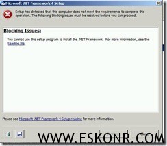clip image002 thumb .Net Framework 4.0 Failed With error Code: 0xc8000222 for SCCM 2012