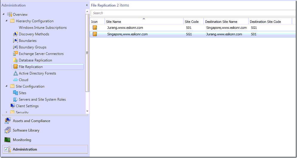 image thumb #SCCM / #Configmgr 2012 configure Address Replication and Control the network Load