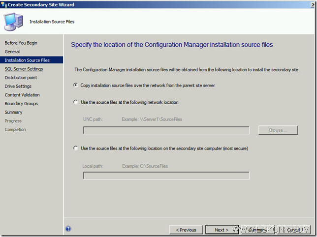 image thumb34 Install SCCM Configmgr 2012 Secondary Site step by step with prerequisites