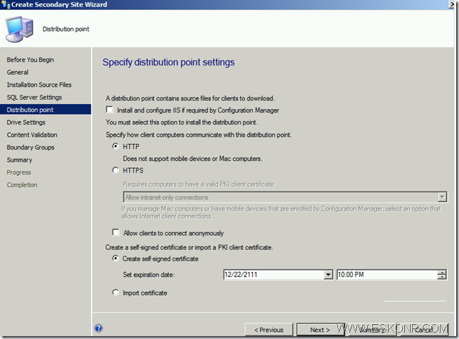image thumb36 Install SCCM Configmgr 2012 Secondary Site step by step with prerequisites
