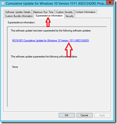 SCCM Configmgr SQL Query to check software update is superseded by what