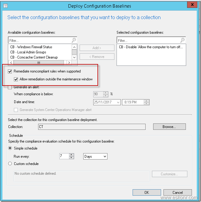 How to change Power Management settings using Configmgr Compliance