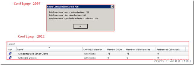 image thumb5 Configmgr SSRS Report:List all collections with count of client installed,assigned,active and Obsolete